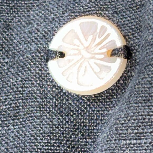 Lilly Pulitzer Lilo washable linen shorts Sz L onyx (black) - Picture 5 of 9